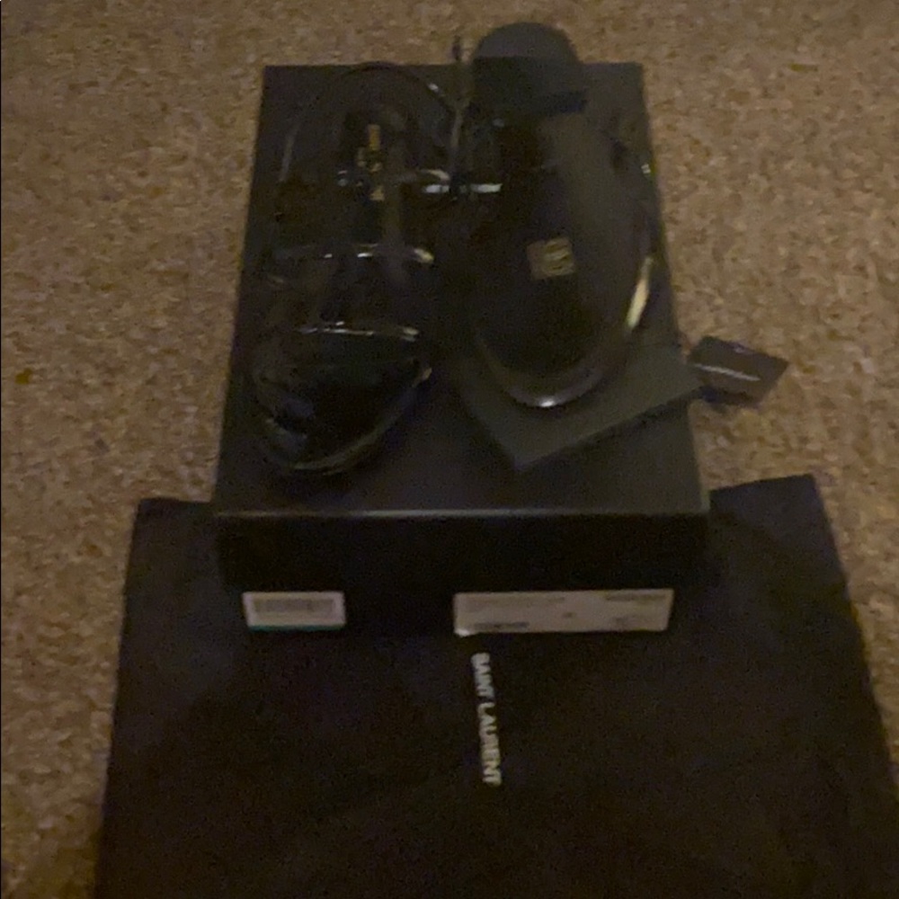 Saint Laurent black sandals